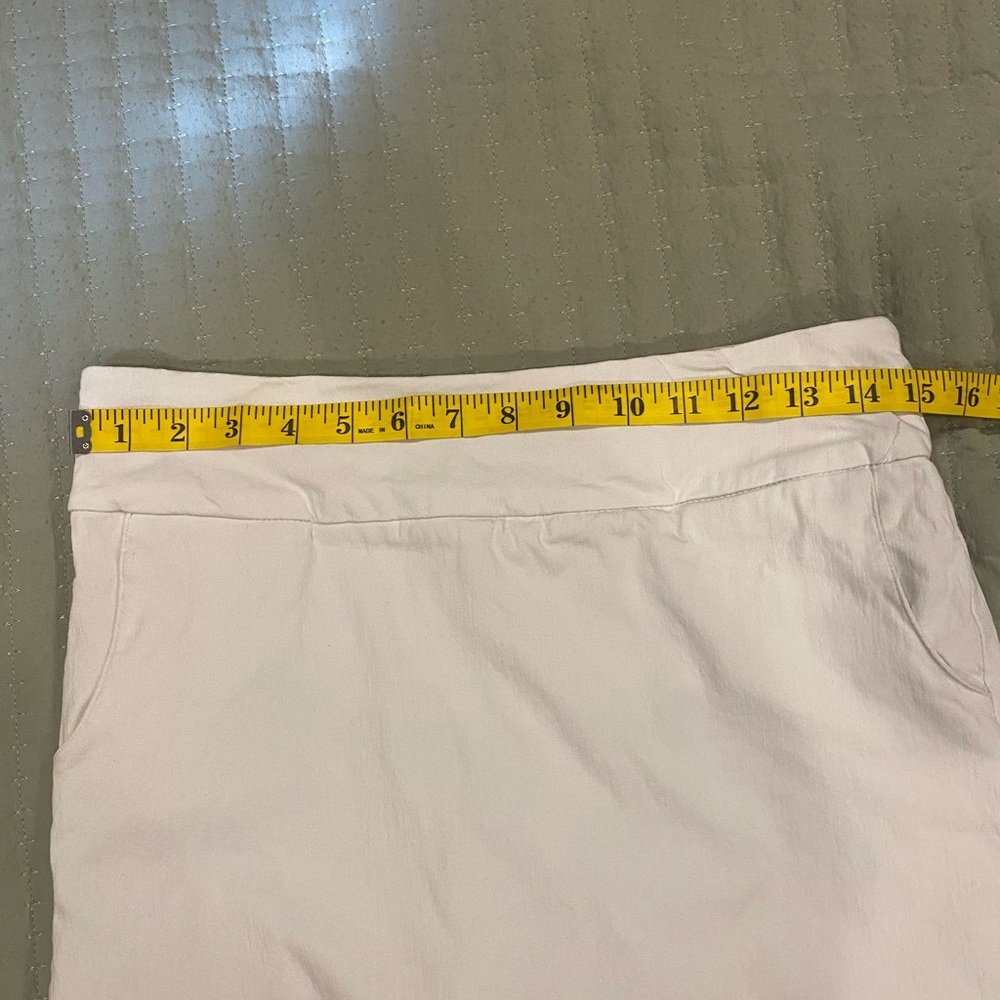Zac & Rachel White Skort Size 6 - Picture 6 of 7